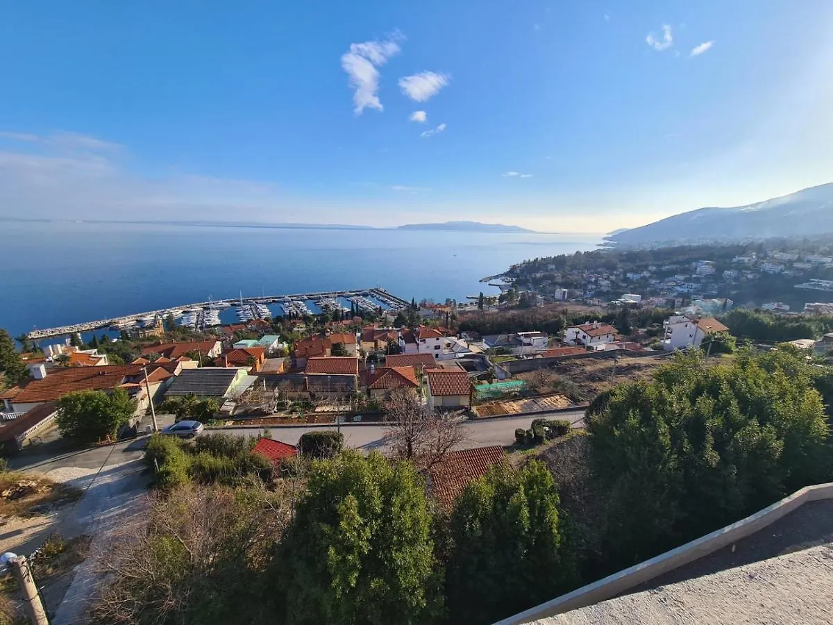 Apartment In Icici With Sea View, Terrace, Wi-Fi 0*,  Kroatien